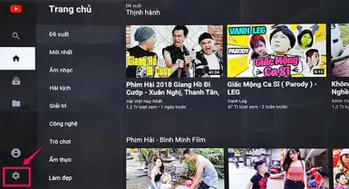 Hướng dẫn kích hoạt tính năng tự động bật tắt khi chuyển video Youtube trên smart tivi Sony 2018