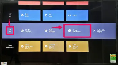 Hướng dẫn cách kiểm tra phiên bản cập nhật phần mềm cho smart tivi cơ bản Sony 2018
