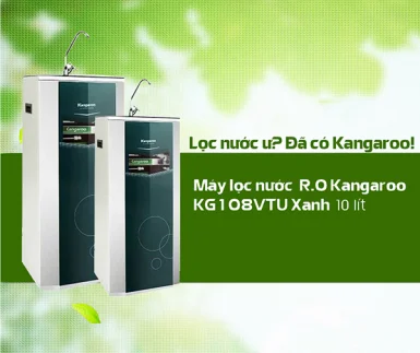 Có nên mua máy lọc nước KANGAROO KG108VTU Xanh?