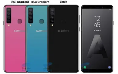 Galaxy A9 Pro (2018) lộ hình ảnh trước ngày ra mắt với 2 phiên bản màu sắc mới, nút Bixby, Snapdragon 710