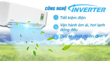 Những dòng máy lạnh Inverter chính hãng trả góp 0 đồng