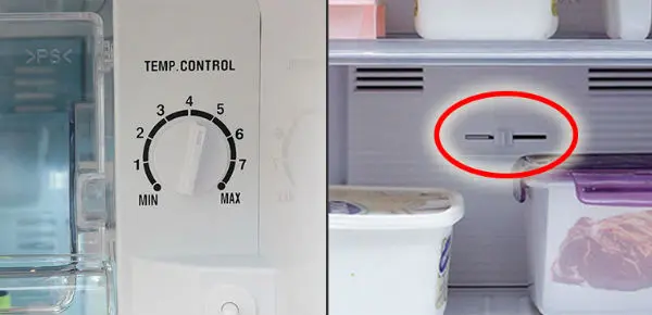 Bạn đã sử dụng 2 nút điều chỉnh nhiệt độ trong tủ lạnh đúng cách chưa