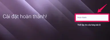 Hướng dẫn các bước thiết lập ban đầu cho smart tivi Sony 2018