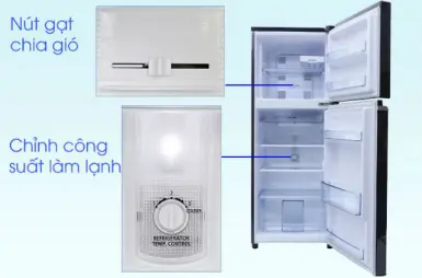 Hướng dẫn cách sử dụng bảng điều khiển tủ lạnh Panasonic ngăn đá trên