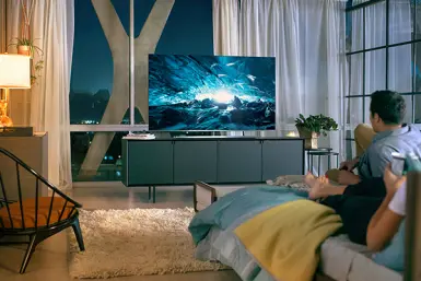 Phòng có diện tích dưới 25m2 có nên mua tivi kích thước 55 inch và 65 inch?