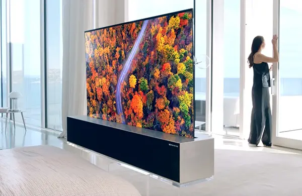 Tivi màn hình cuộn là gì? Những lợi ích của tivi cuộn tròn mang lại cho người dùng?