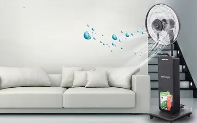Sai lầm nên tránh khi sử dụng quạt phun sương trong hè này.