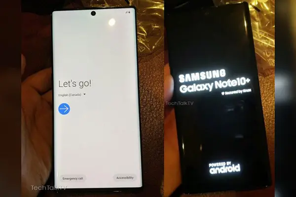 NÓNG: Samsung Galaxy Note 10 chính thức lộ diện