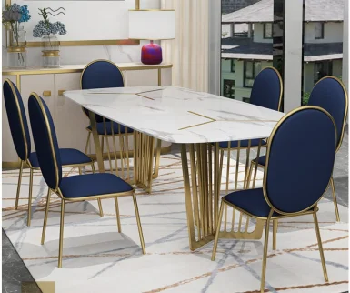 Tổng hợp các mẫu bàn ăn đẹp, đa phong cách, đa chất liệu