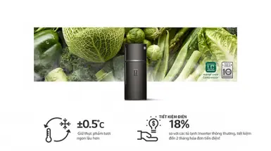 Học ngay “tuyệt chiêu” giữ thực phẩm tươi ngon lâu dài của LG