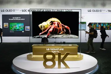 OLED TV LG 8K - Ngoại hình ấn tượng nhưng giá bán khó để tiếp cận