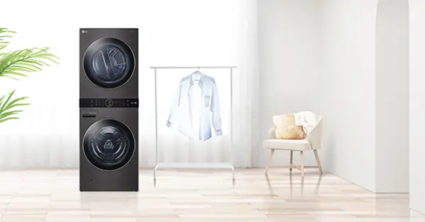 WashTower của LG - bộ máy giặt và máy sấy thông minh và tiện lợi