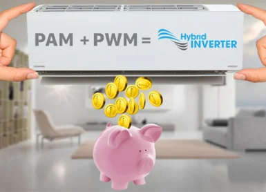 Lợi ích công nghệ Hybrid Inverter trên máy lạnh Toshiba