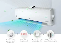 C&ocirc;ng nghệ kh&aacute;ng khuẩn khử m&ugrave;i tr&ecirc;n m&aacute;y lạnh LG