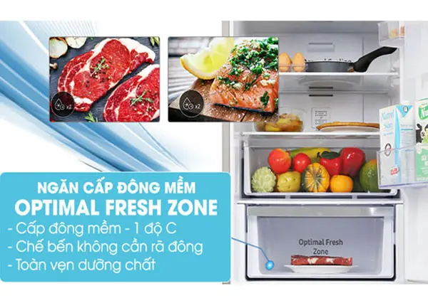 Gợi ý 3 tủ lạnh với ngăn đông mềm Optimal Fresh Zone, tươi ngon hoàn hảo từ -1°C