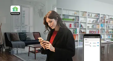 Kết nối ứng dụng Panasonic Comfort Cloud dành cho thiết bị tích hợp bộ điều hợp mạng