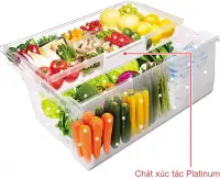 Ngăn rau quả Aero-Care tr&ecirc;n tủ lạnh Hitachi