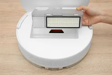 Hướng dẫn vệ sinh robot hút bụi đúng cách.