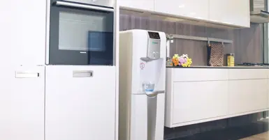 Máy lọc nước A. O. Smith ADR75-V-ET-1 có 5 lõi lọc, tỷ lệ lọc - thải 1:1 và diệt khuẩn UV