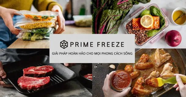 Ngăn cấp đông siêu tốc Prime Freeze - công nghệ nổi bật trên tủ lạnh Panasonic