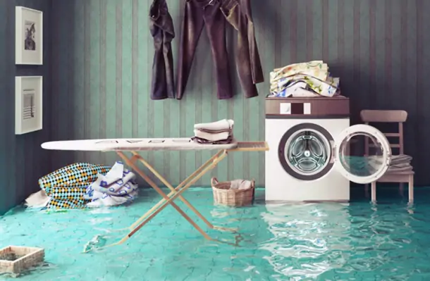 Làm thế nào khi máy giặt bị ngặp nước vào mùa mưa bão?