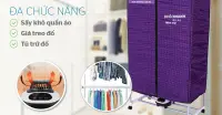 C&aacute;ch lắp tủ sấy quần &aacute;o đơn giản tại nh&agrave;