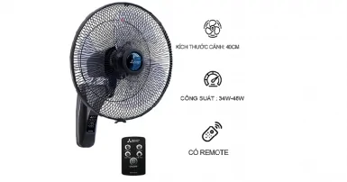 TOP quạt treo tường mini đáng mua nhất hiện nay