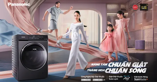 Đánh giá chi tiết máy giặt sấy Panasonic dòng FR mới
