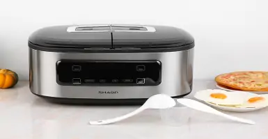 Lý do nên mua nồi cơm điện 2 ngăn của Sharp