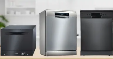 Phân biệt các loại máy rửa chén độc lập, âm tủ và để bàn trên thị trường hiện nay