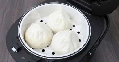 Cách hấp bánh bao bằng nồi cơm điện đơn giản