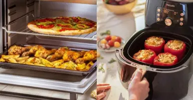Nên mua lò nướng hay nồi chiên không dầu