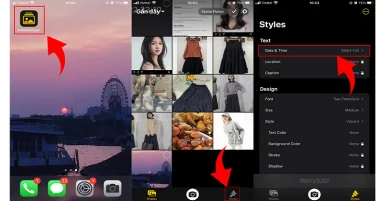 Hướng dẫn cách chụp ảnh có ngày giờ trên iPhone cực dễ