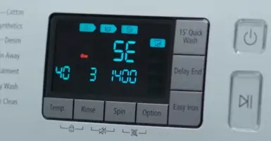 Máy giặt Samsung báo lỗi 5E - Nguyên nhân và cách khắc phục hiệu quả