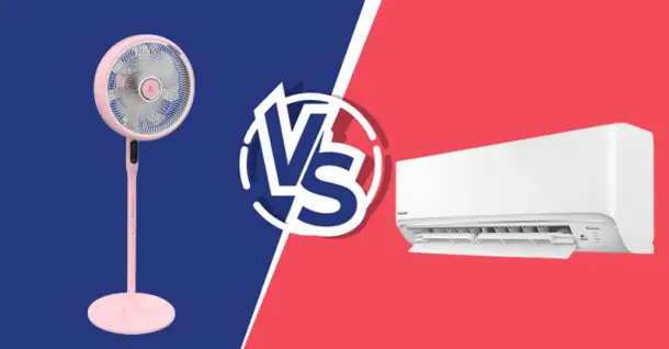 Quạt và máy lạnh cái nào tốn điện hơn?