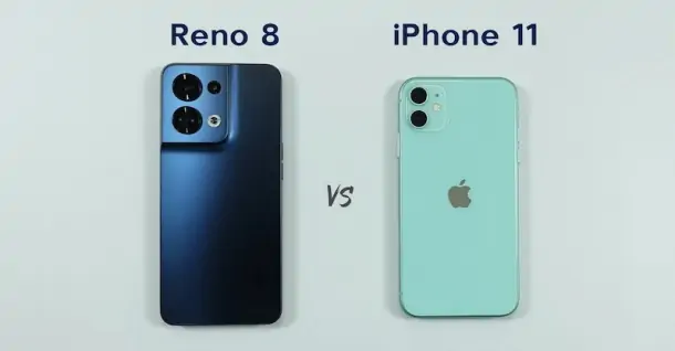 So sánh OPPO Reno8 5G và iPhone 11, OPPO và iPhone cái nào tốt hơn?