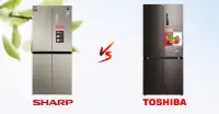 So sánh tủ lạnh Sharp và Toshiba - Mua loại nào tốt?