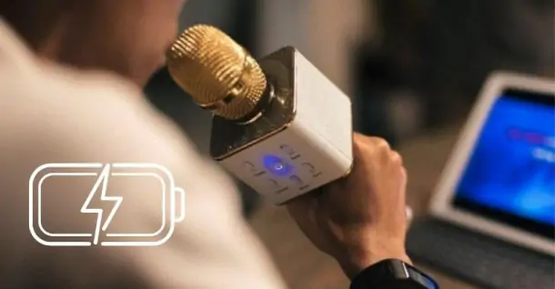 Cách sạc pin micro karaoke bluetooth đúng tránh chai pin