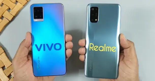 So sánh điện thoại VIVO và Realme cái nào tốt hơn? Chi tiết so sánh VIVO V20 và Realme 7 Pro