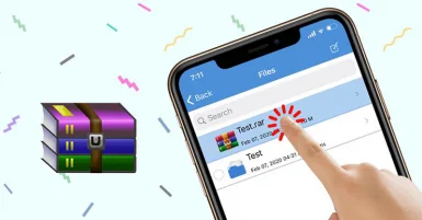 Hướng dẫn cách nén và giải nén file trên điện thoại Android, iOS