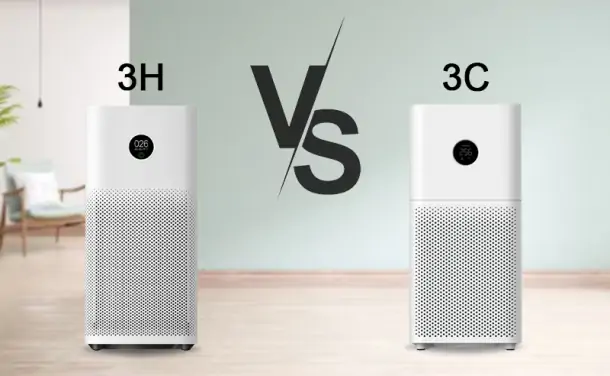 So sánh máy lọc không khí Xiaomi 3H và 3C - nên mua loại nào?