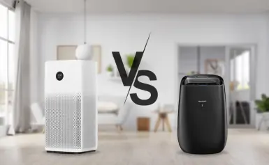 So sánh máy lọc không khí Xiaomi và Sharp