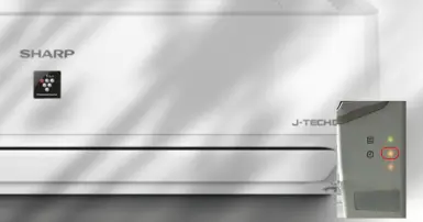 Máy lạnh Sharp chớp đèn vàng - Nguyên nhân và cách khắc phục hiệu quả