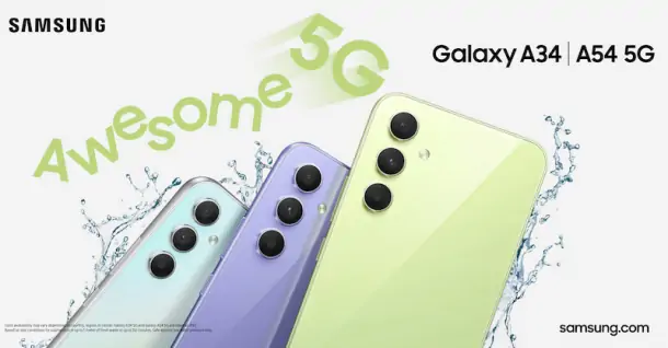 Galaxy A34 và Galaxy A54 5G chính thức được Samsung cho ra mắt thị trường