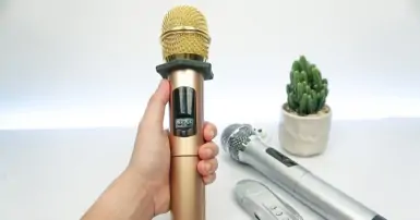 Hướng dẫn cách chỉnh tần số micro loa kéo Acnos