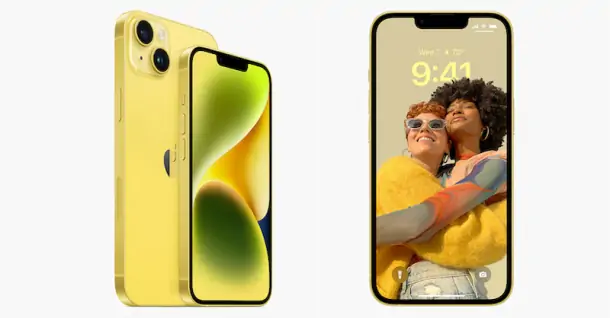 Ngắm nhìn loạt ảnh thực tế iPhone 14 màu vàng mới được Apple trình làng