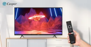 Cách sử dụng tivi Casper và 2 loại remote tivi Casper
