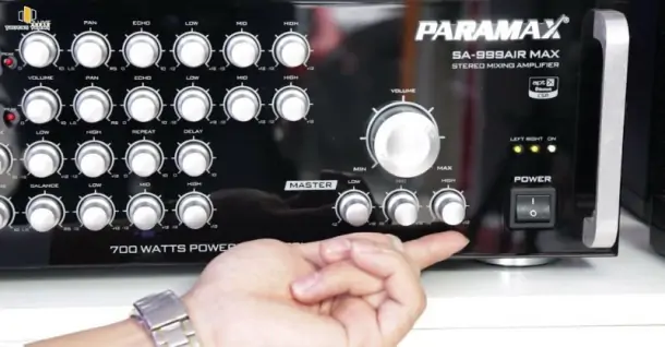 Cách chỉnh amply Paramax hát karaoke cực hay