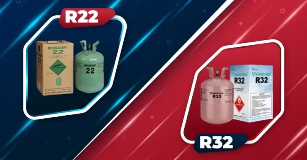 So sánh gas R22 và R32- Loại gas nào đang được sử dụng phổ biến hơn?