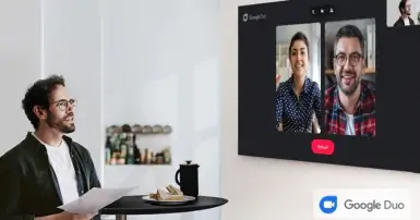 Các bước gọi video call trên tivi Samsung qua Google Duo